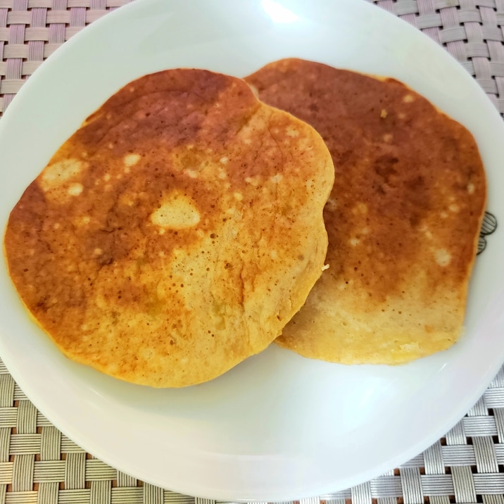 離乳食に♪オートミールパンケーキ